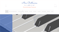 Desktop Screenshot of musicotherapie-toulouse.com
